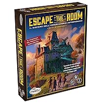ThinkFun – Escape The Room Il Mistero dell’Osservatorio Astronomico | Giochi da Tavolo | 3-8 Giocatori | Idee Regalo per Adulti e Bambini 13 Anni | Edizione in Italiano | Idee Regalo