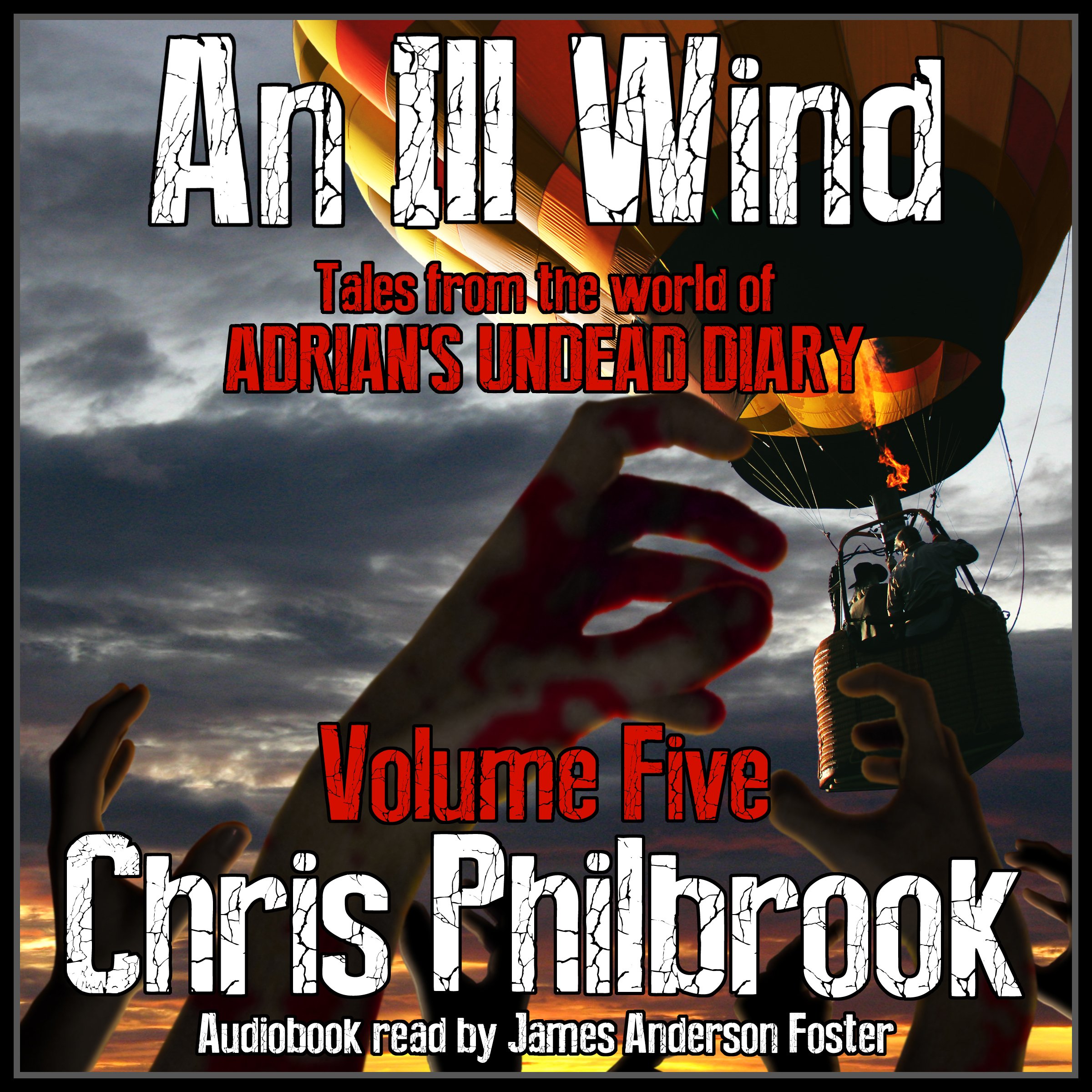 Cover art for An Ill Wind: Tales from the World of Adrian's Undead Diary, Volume Five