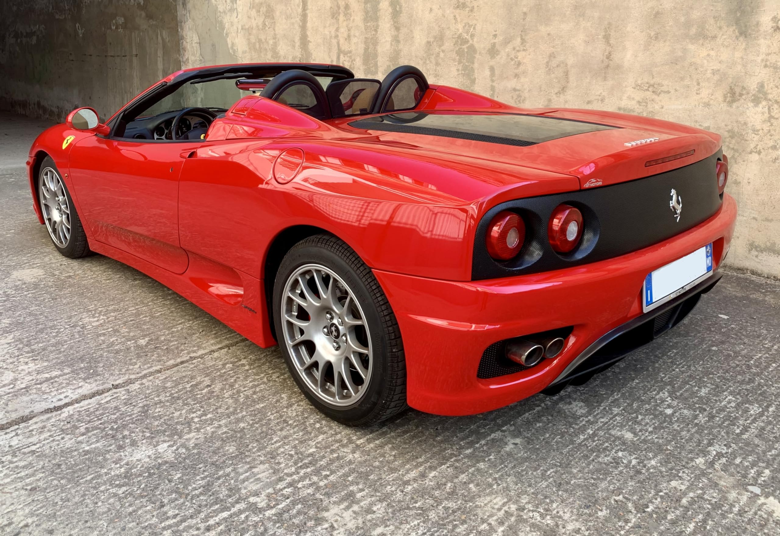 Parabrisas adecuado para Ferrari 360 y F430 Spider Juego de 3 piezas con bolsa