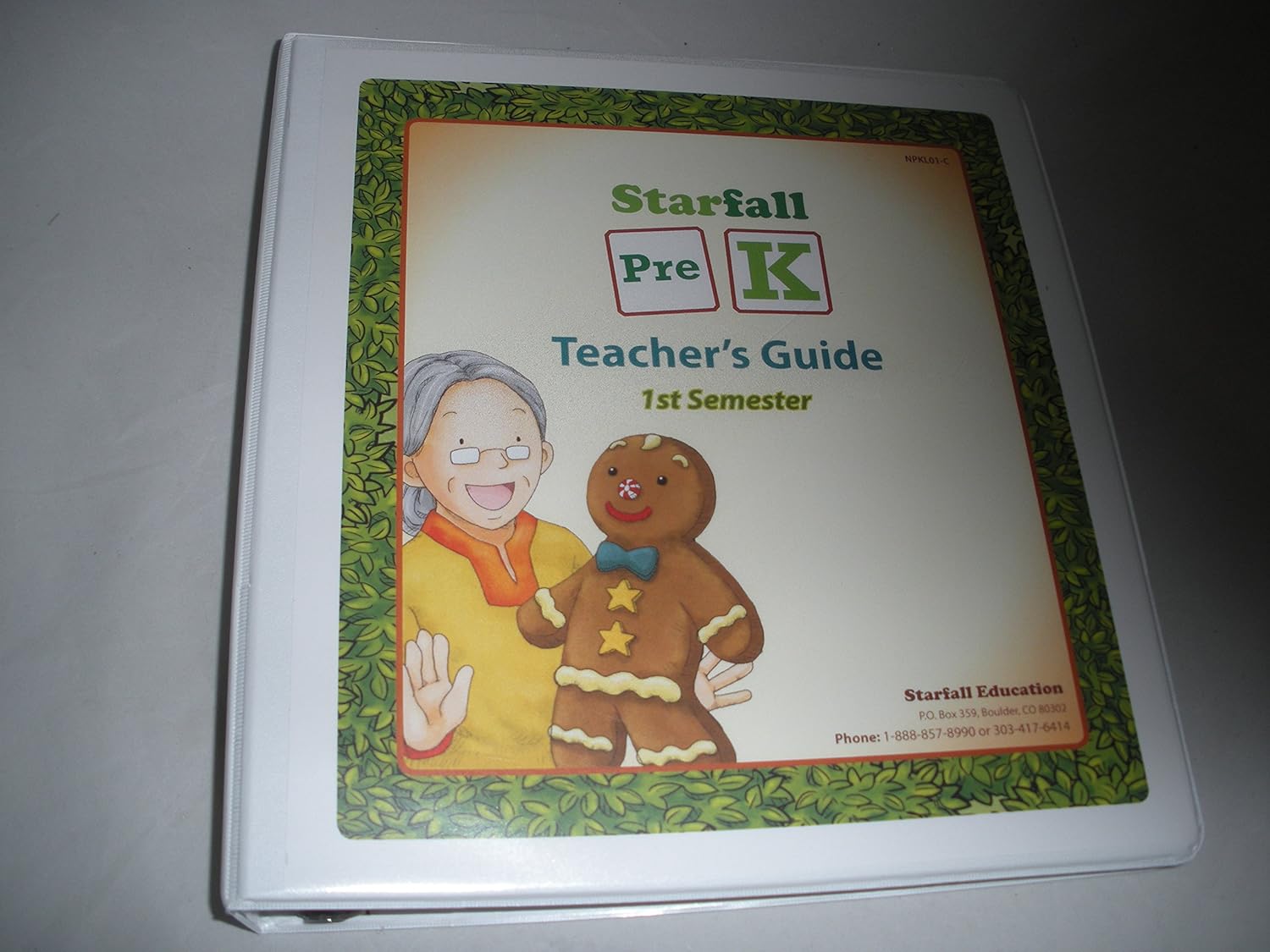 Starfall Pre K Teacher's Guide 1st Semester NPKL01-C: Starfall ...