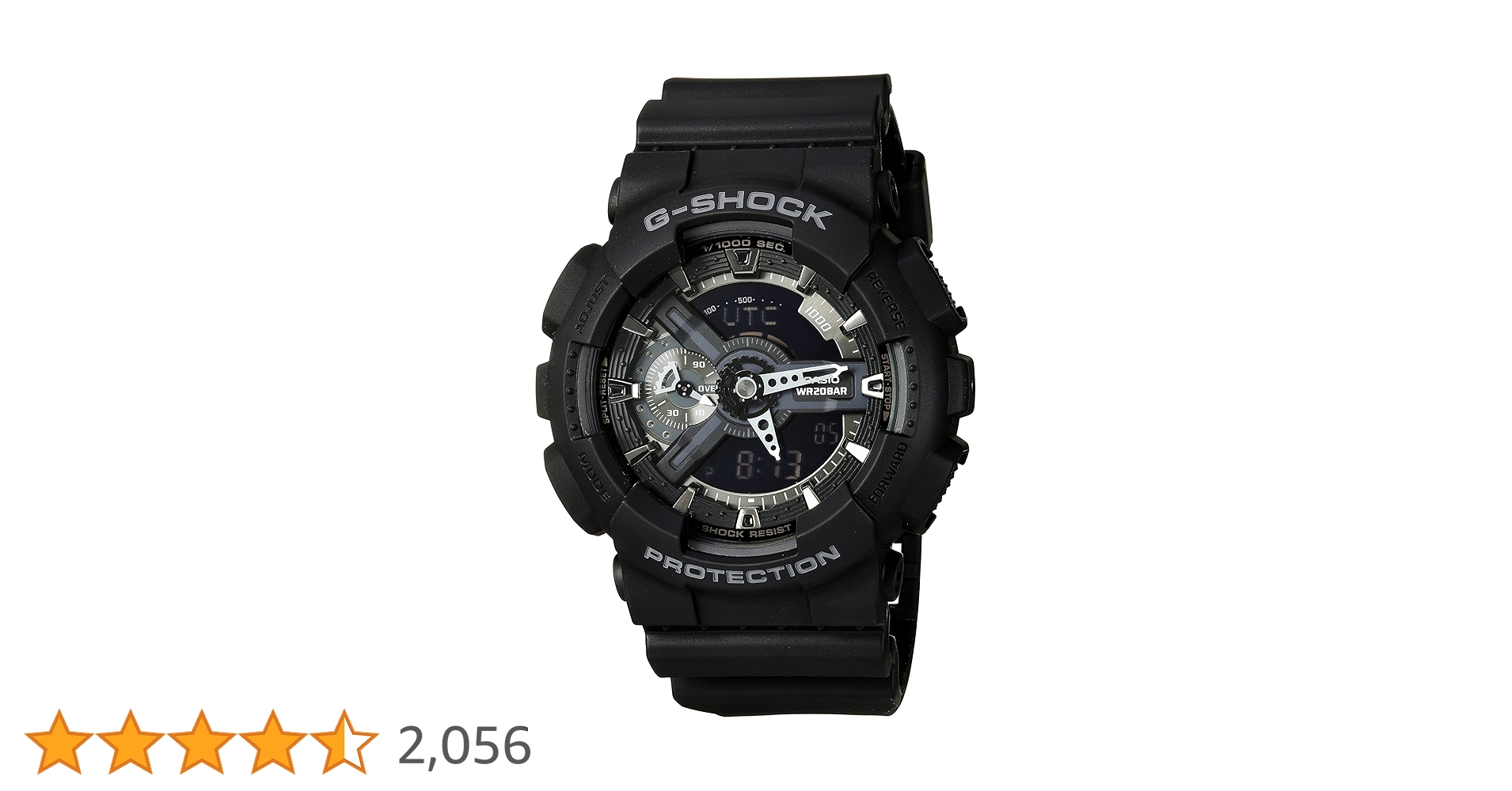 Casio Wristwatch (Model: GA110-1B), Black : Casio: Amazon.ca