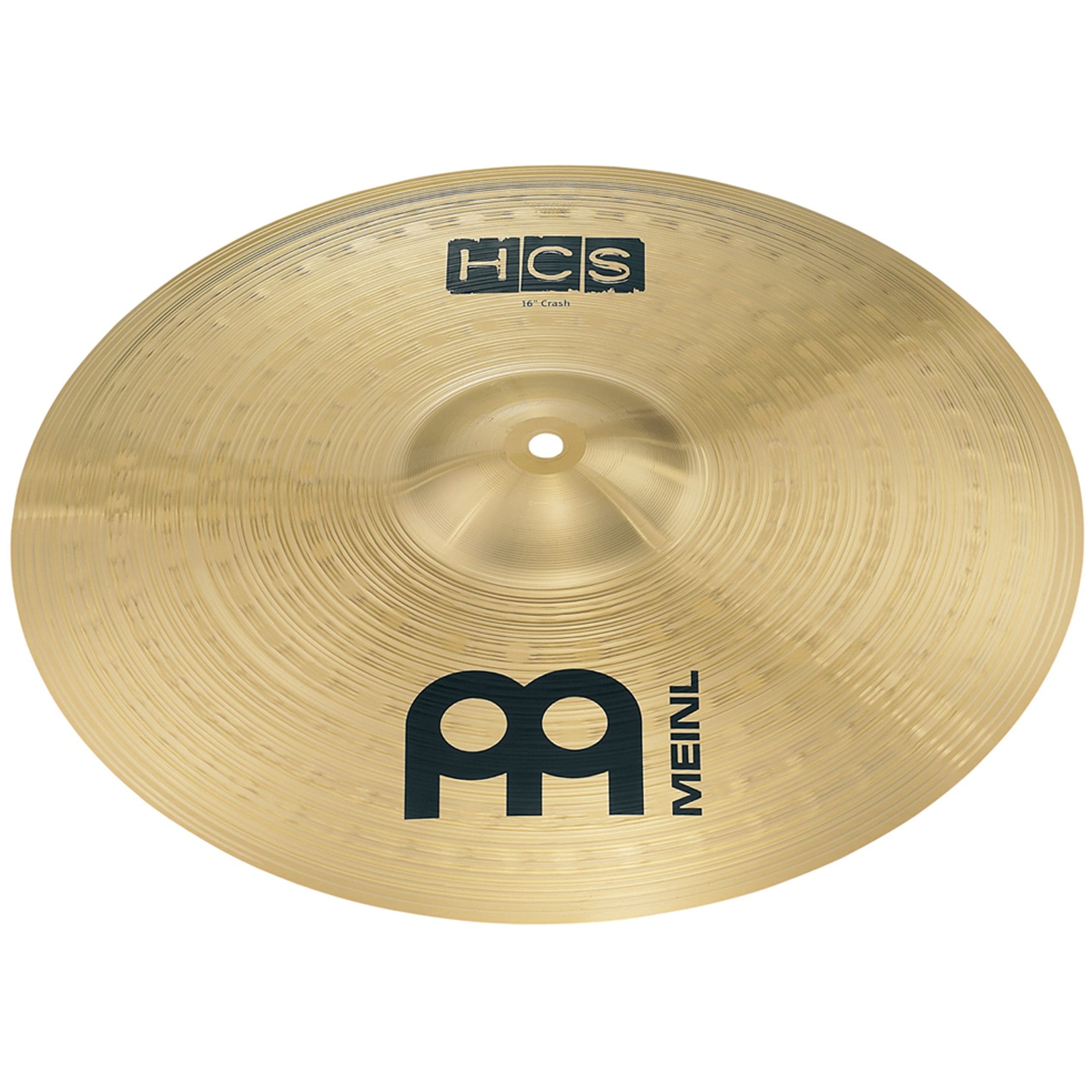 Meinl Cymbals HCS1416 HCS Serie Beckenset mit 35,56 cm (14 Zoll) Hihat, 40,64 cm (16 Zoll) Crash