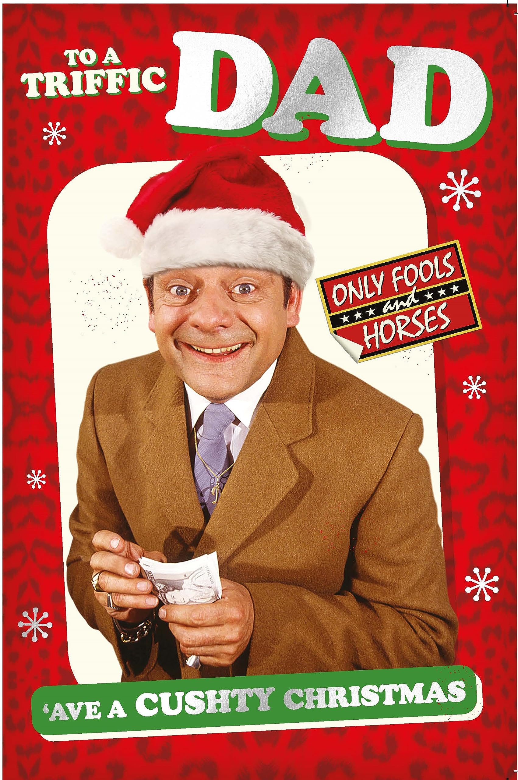 Only Fools & Horses Dad Christmas Card