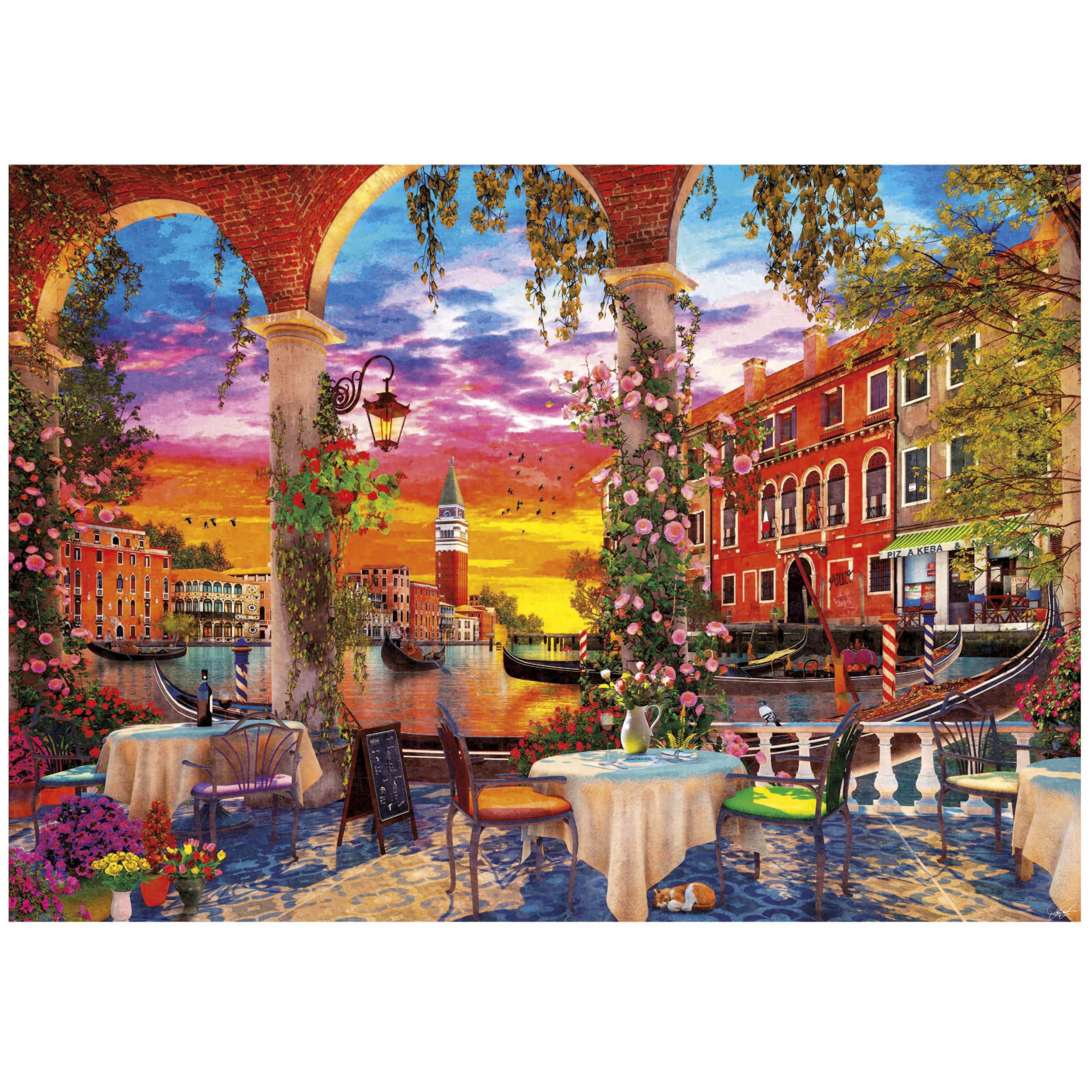Educa - 4000 Teile Puzzle für Erwachsene | Venedig. Beinhaltet den Service für verlorene Teile. Maße: 136 x 96 cm. Ab 14 Jahren (20313)