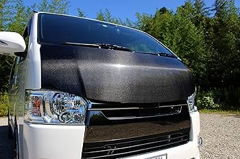 Amazon | 【ZERO HOUSE】ハイエース 200系 ボンネット カーボン