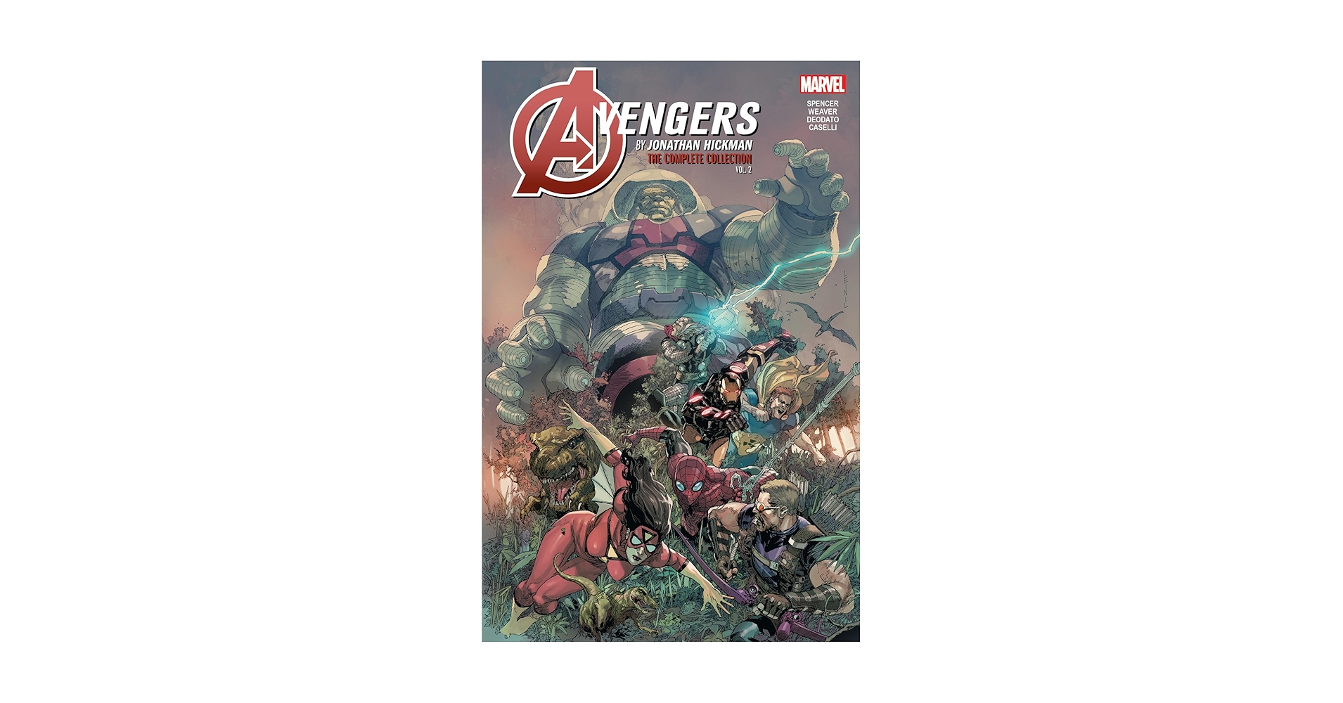 洋書 AVENGERS BY JONATHAN HICKMAN OMNIBUS Avengers By Jonathan Hickman Omnibus Vol. 2 [New Printing