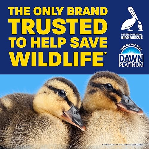 Miniatura 6 de Dawn Jabón Platino Lavavajillas Líquido  Esponjas Antiarañazos para Platino Refrescante Aroma de Lluvia Incluye 3 x 24 oz  2 esponjas el embalaje