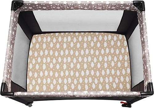 Miniatura 61 de Sábanas de cuna de bebé para niños y niñas, paquete de 2 sábanas ajustables para cuna estándar y colchón de niño pequeño, sábana de microfibra suave