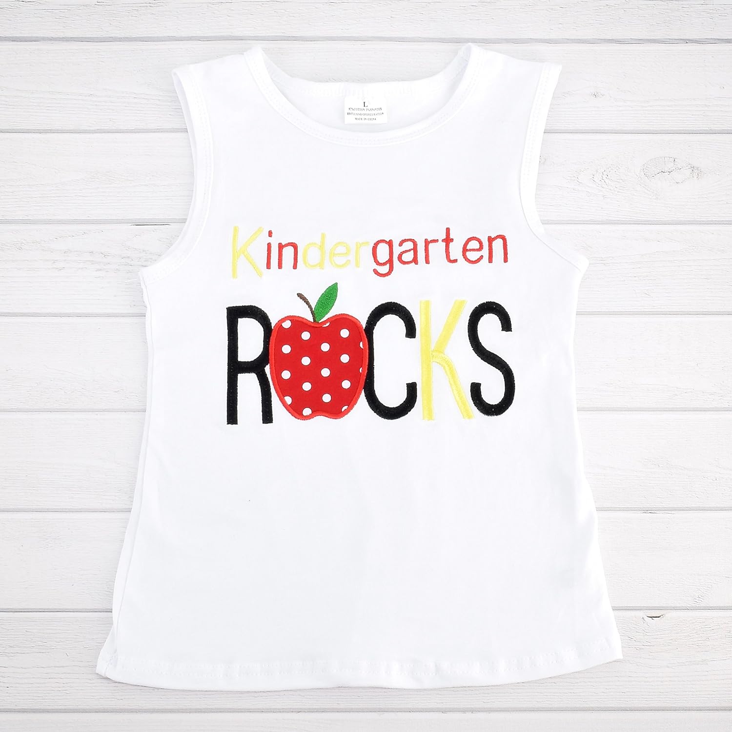 Unique Baby Girls Kindergarten Rocks Back to School Outfit