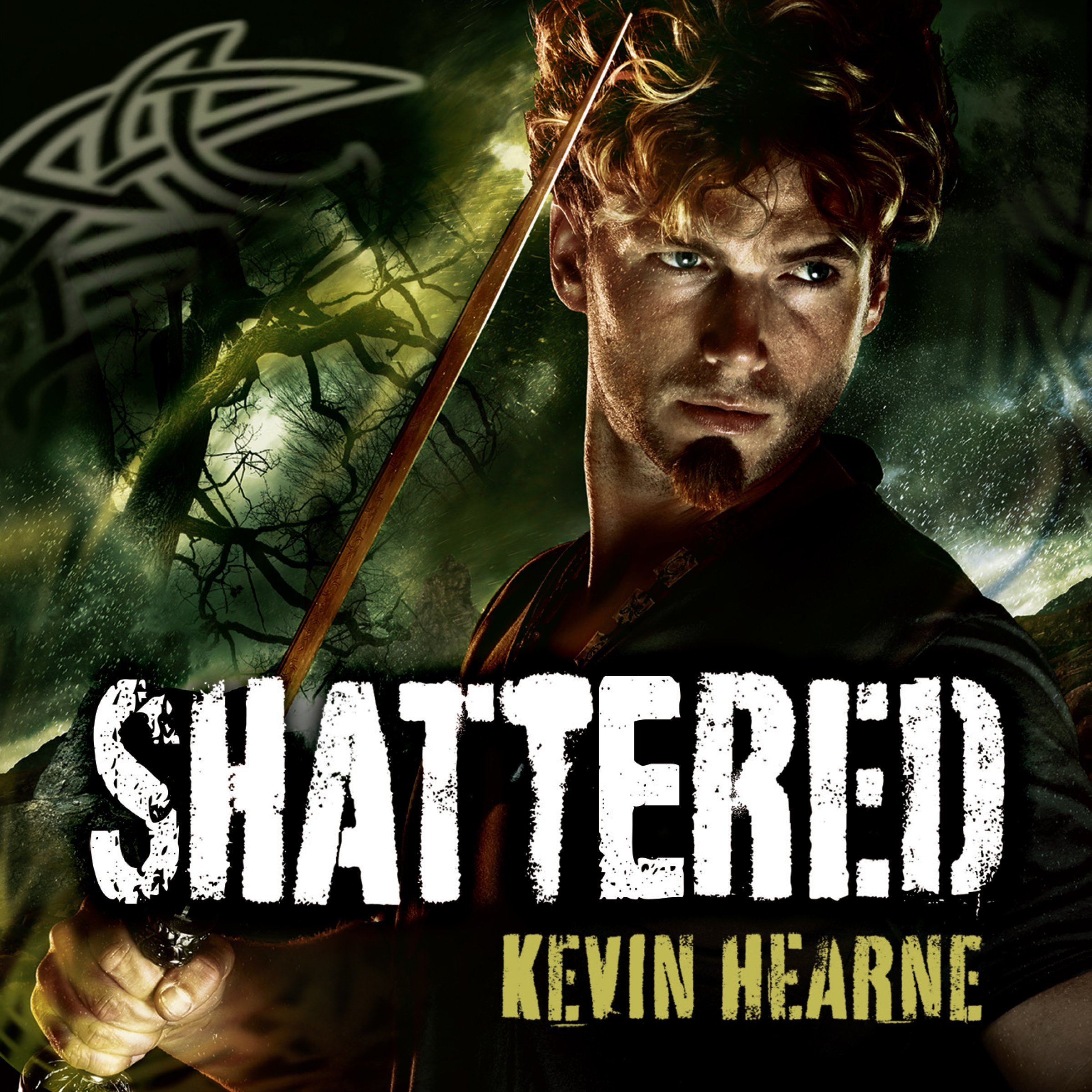 Cover art for Shattered: The Iron Druid Chronicles, Book 7