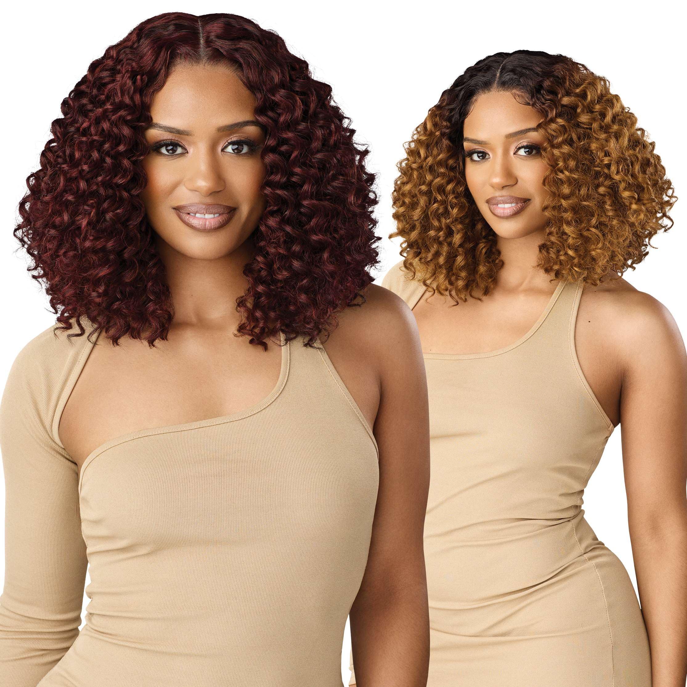 Outre Lace Front Wig - Melted Hairline - MH 118 (DR4/HONEY BEE)