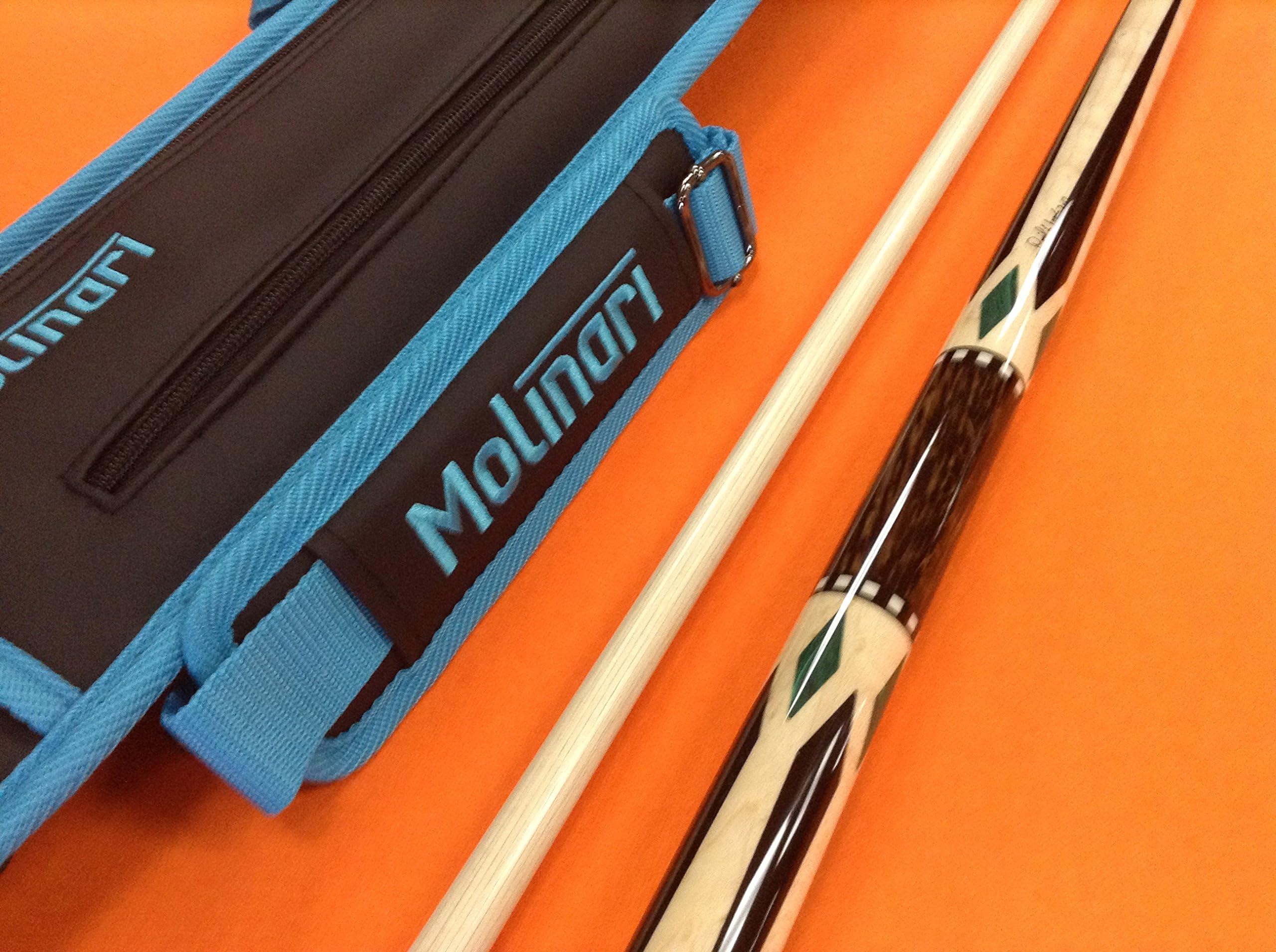 Jacoby Pool CUE 0817-21 with MOLINARI CASE