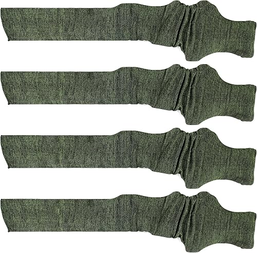 GUGULUZA Extra-Thick Gun Socks for Rifles with Scopes, Extra-Wide Gun Socks Sleeve for Shotguns, 47 x 6 inch fit Larger Scope & Tactical