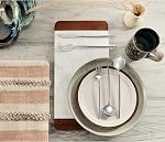 Hampton Forge SFB90M20SB Zephyr Mirror 20-Piece Flatware Set