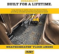 Vista 3 de Husky Liners Weatherbeater Forro de maletero, 1 unidad,negro - 43341