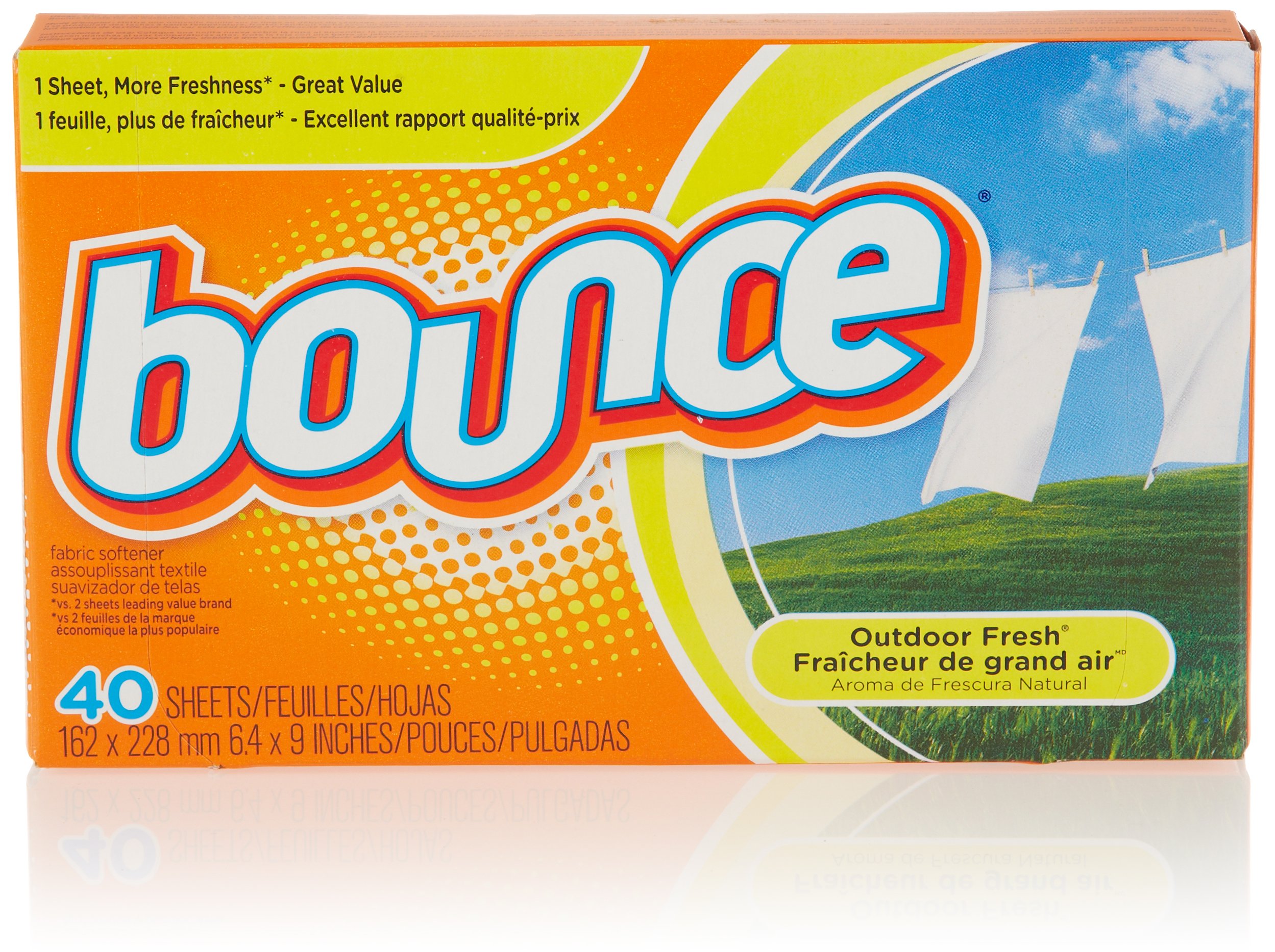 Procter & GambleBounce Fabric Softener Sheets, 40 Count