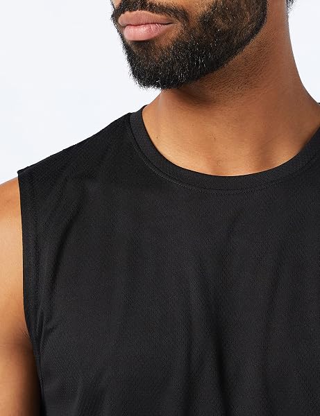 MEETYOO Debardeur Homme, Manches Maillot Running Tee Shirt pour Sports Jogging Musculation Vest - 3