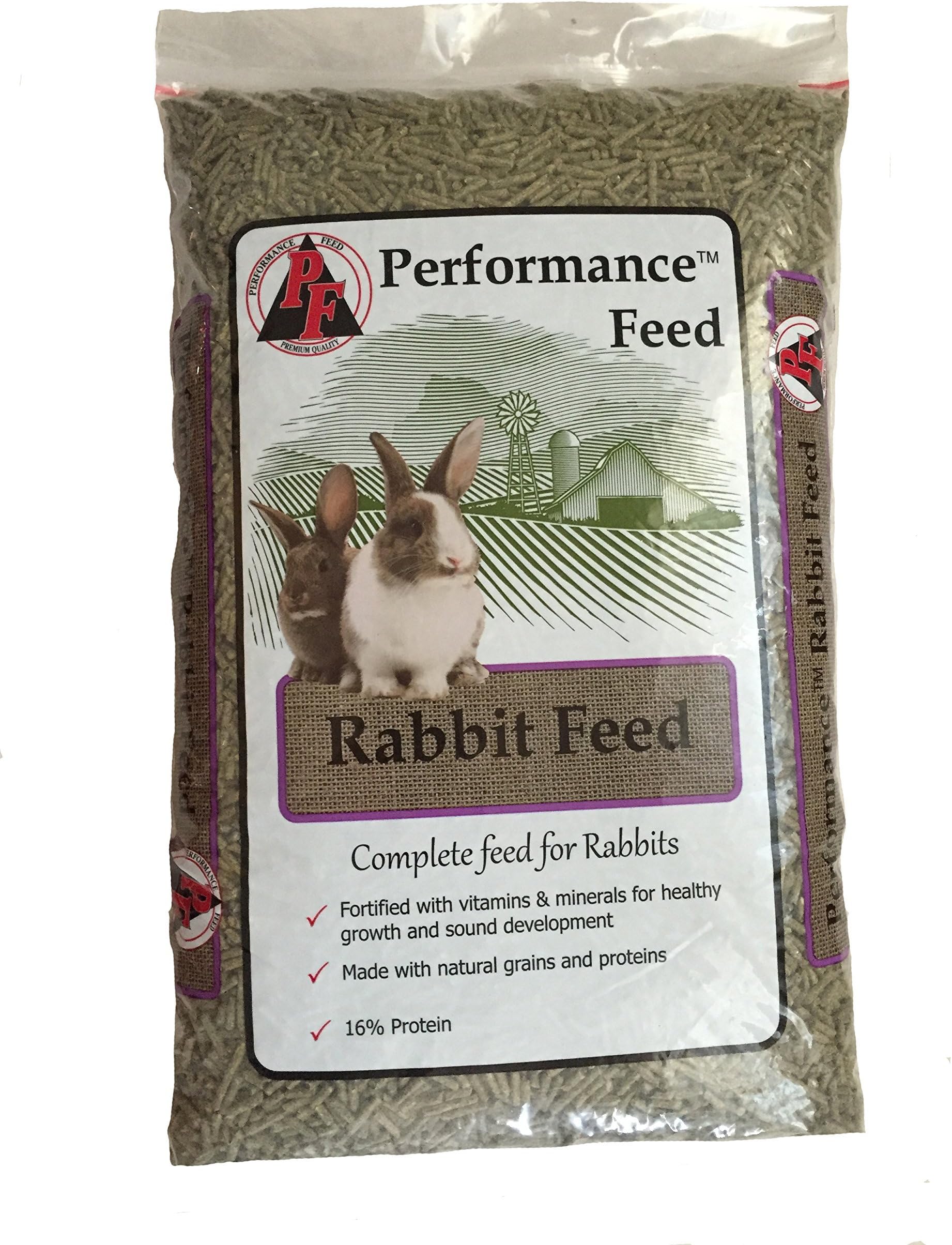 Performance Rabbit Feed, Mini-Pellets, 10 Lb