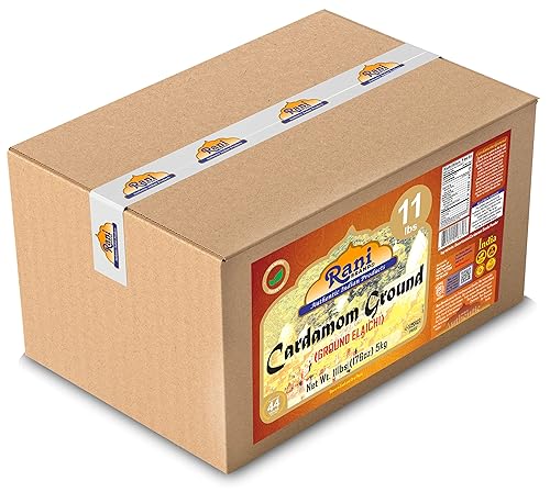 Miniatura 5 de Rani Cardamomo (Elachi) Molido, especia india en polvo, 176 onzas (11 libras), caja a granel de 11.0 lbs  Todo natural  Sin color añadido  Apto para