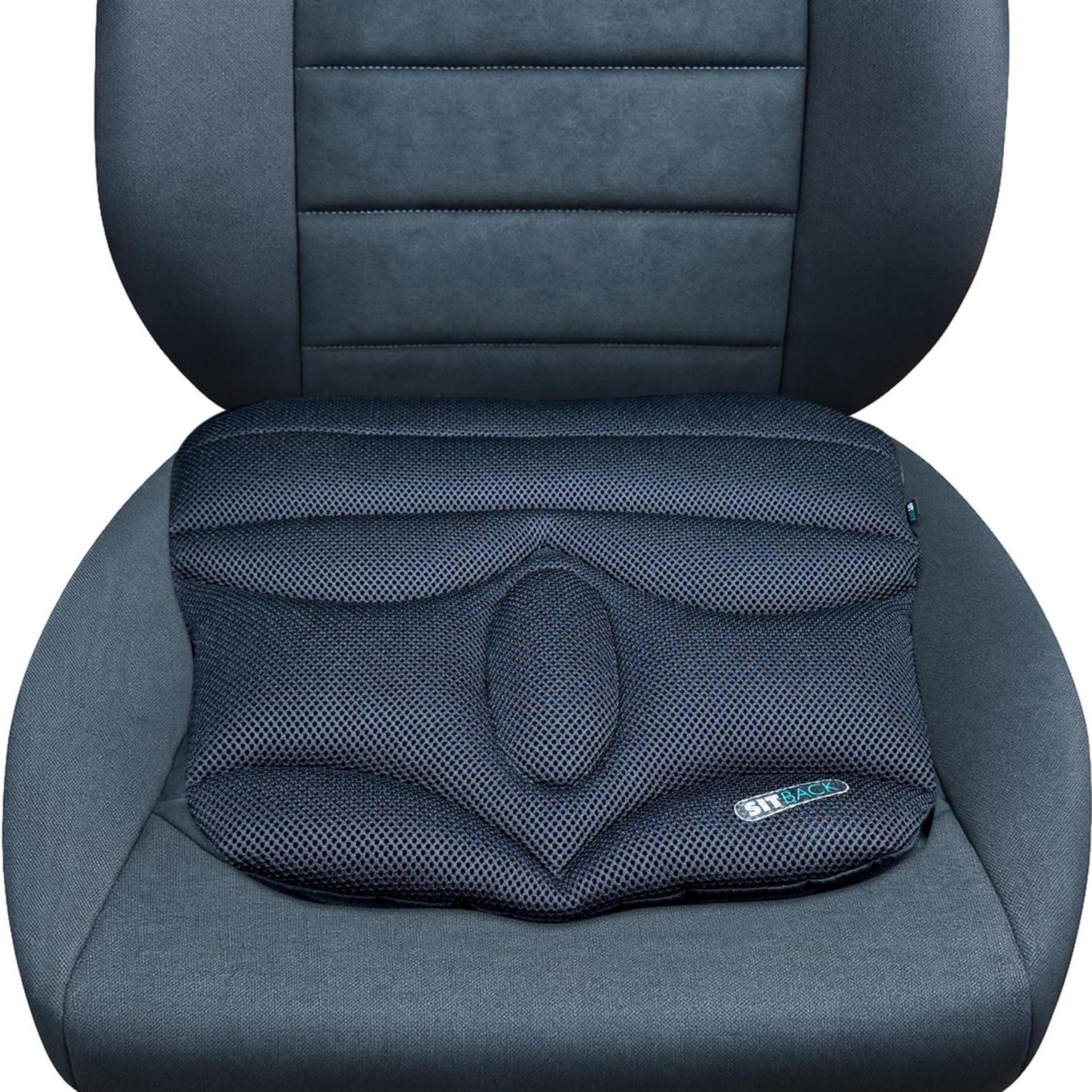 Sitback Basic Keilkissen Stuhlkissen Autositzkissen Universal (Black Air)