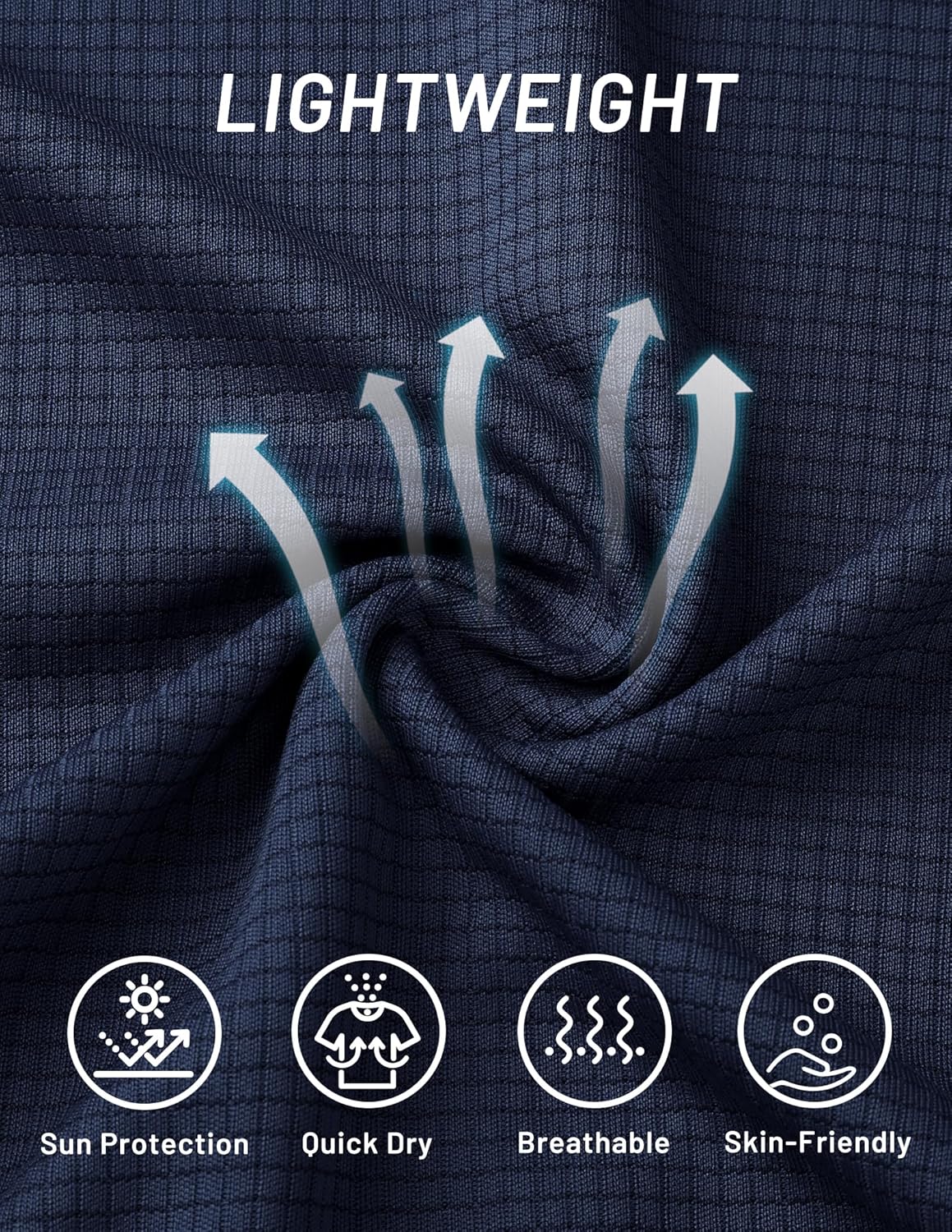 MIER Mens Dry Fit Workout T-Shirts Athletic Running Tshirt Short Sleeve Lightweight Airy Gym Sport Tee Shirt, Crew Neck - Image 4