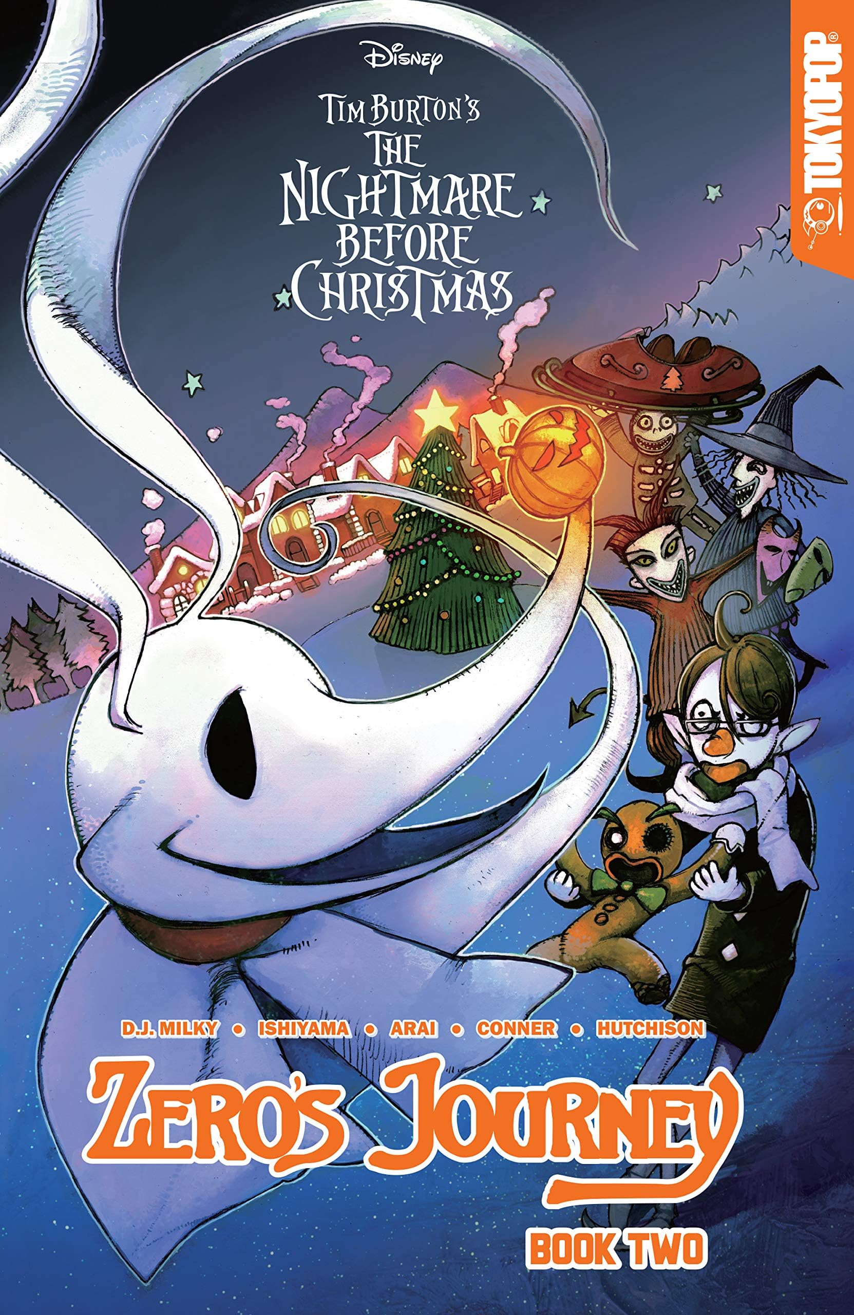 Disney Manga: Tim Burton's The Nightmare Before Christmas -- Zero's Journey Graphic Novel Book 2 (Zero's Journey GN series)
