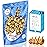 100 Natural Wood Dreidels Hanukkah Draydel with English Transliteration & 10 Instruction Cards