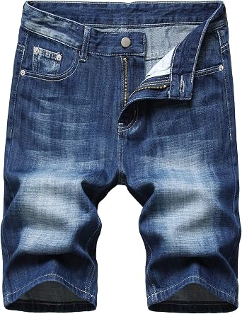 Summer Classic Fit Denim Shorts 