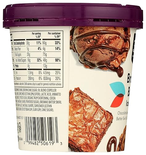 Miniatura 5 de 365 by Whole Foods Market, Helado Brownie Batter, 16 onzas