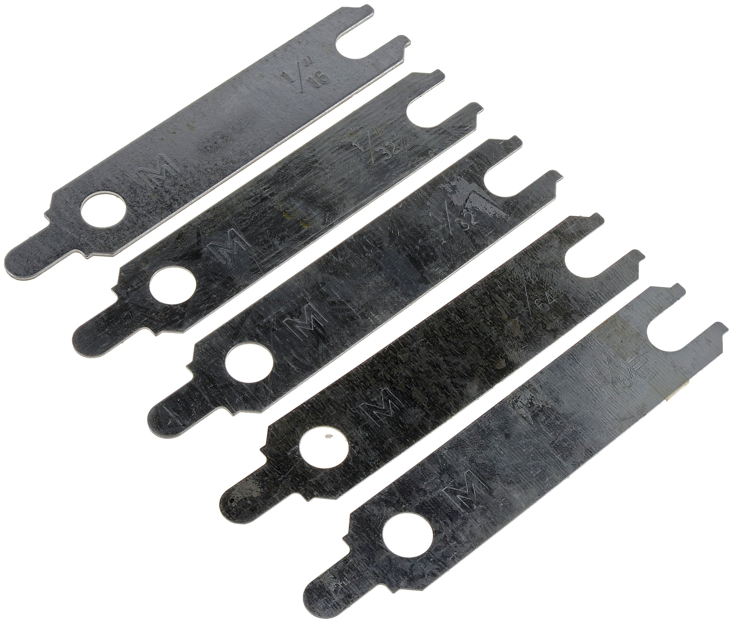 Dorman 02336 Starter Alignment Shim, (1) 1/64, (2) 1/32 and