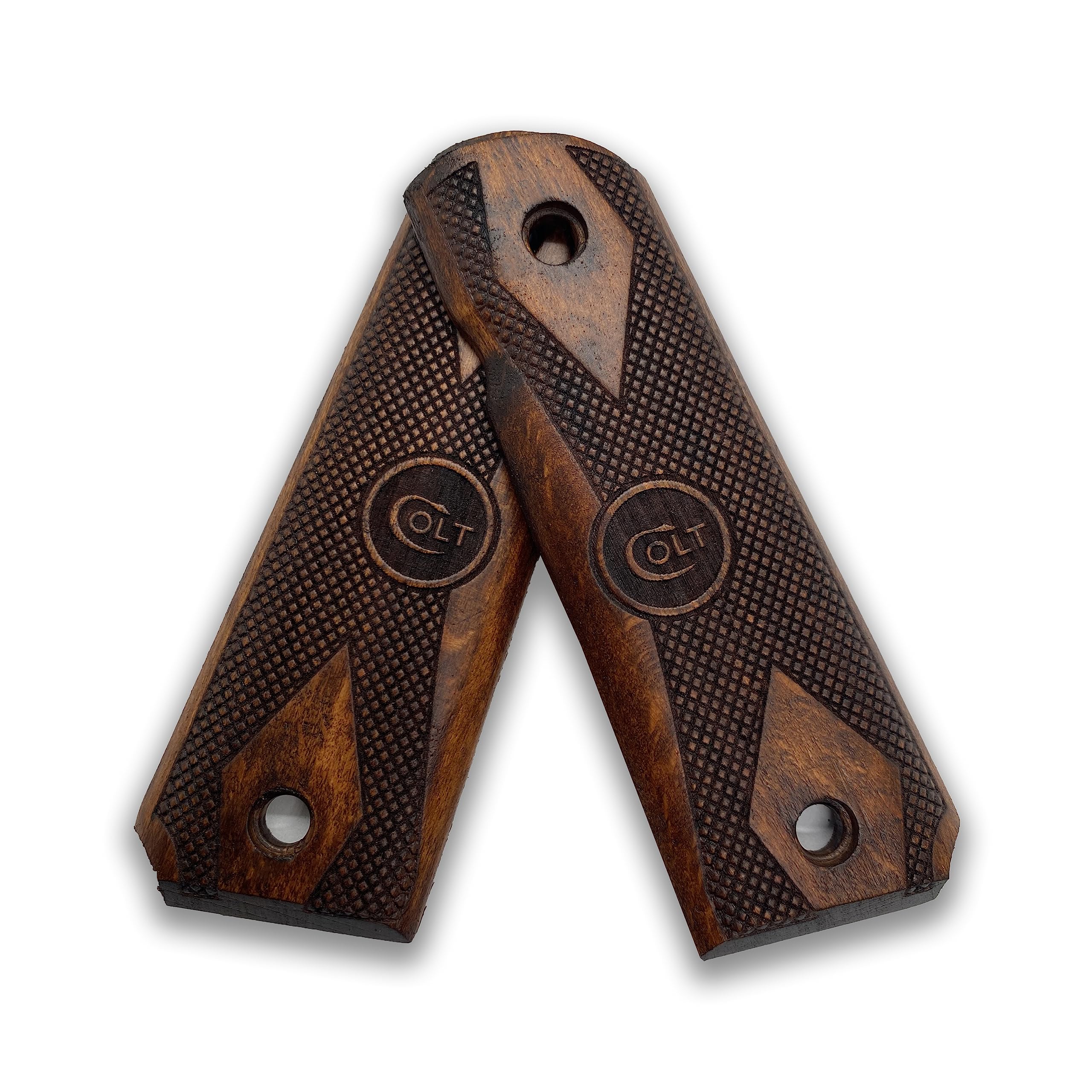 Couteau sécurité personnalisable avec manche en bois modèle Fête des Pères