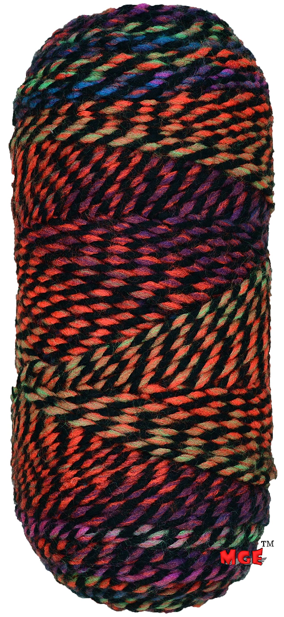 Oswal Acrowool Glowing Star Knitting Yarn Wool, Purple Mouse 300 gm Woolen Crochet Yarn Thread. Best Used with Knitting Needles, Crochet Needles. Best Woolen Thread. adb