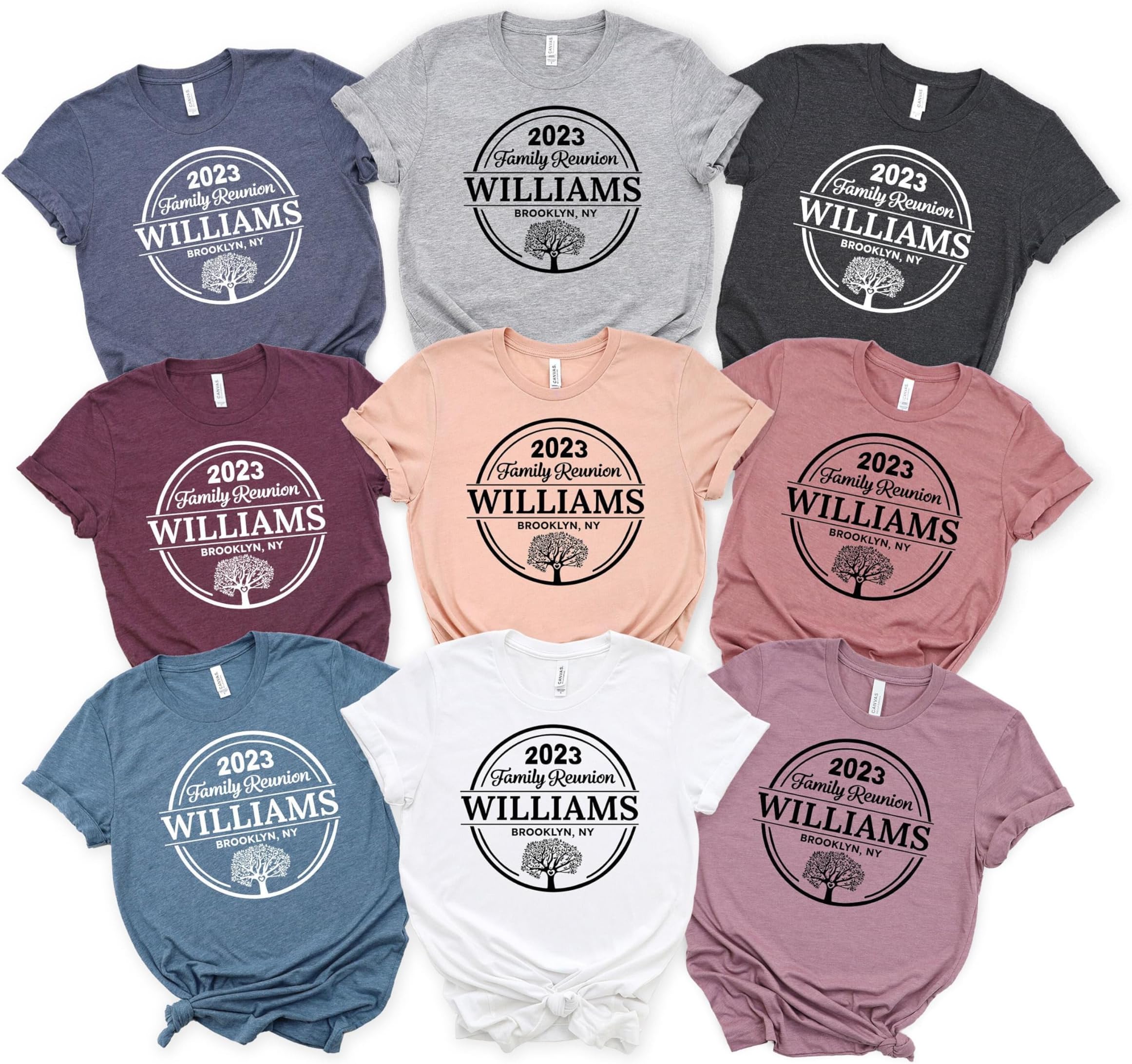 HandmadeCustom Family Reunion Shirt, Family Name Matching Shirt, Personalized Family Reunion Shirt, Family Love Tee, Family Together Shirt