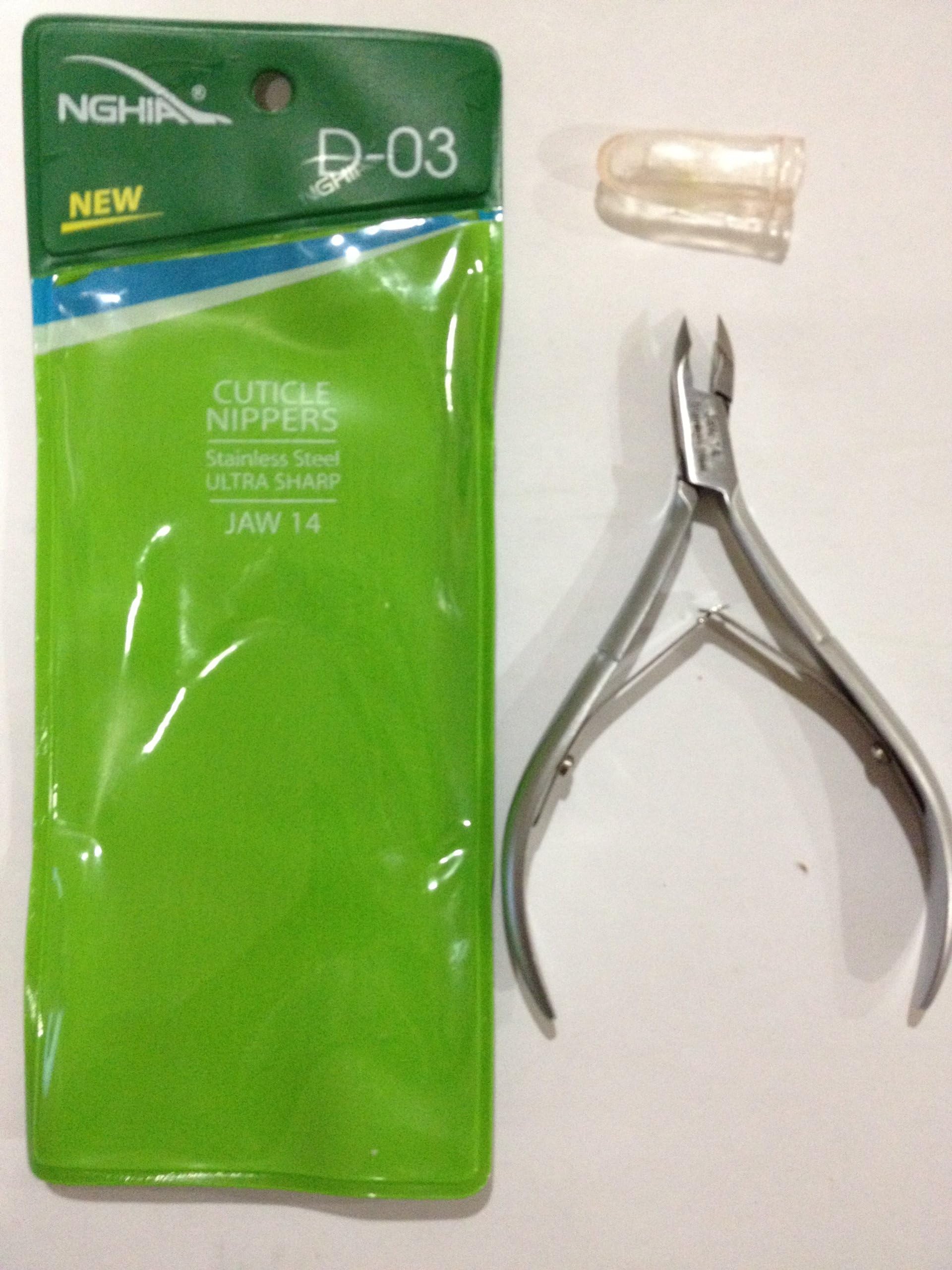 Stainless Steel Cuticle Nipper C-04 (Previously D-03) Jaw 14