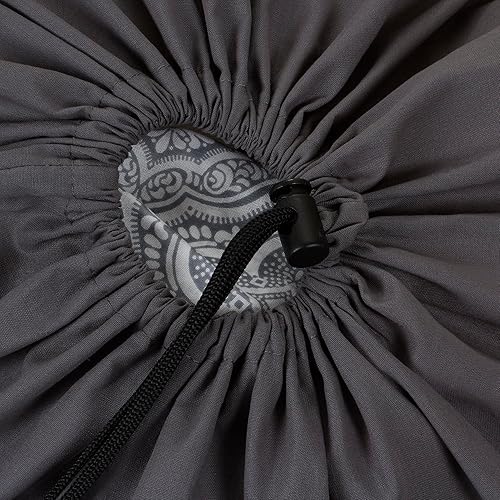 Miniatura 4 de Bolsa para ropa sucia de algodón natural extra grande de Household Essentials