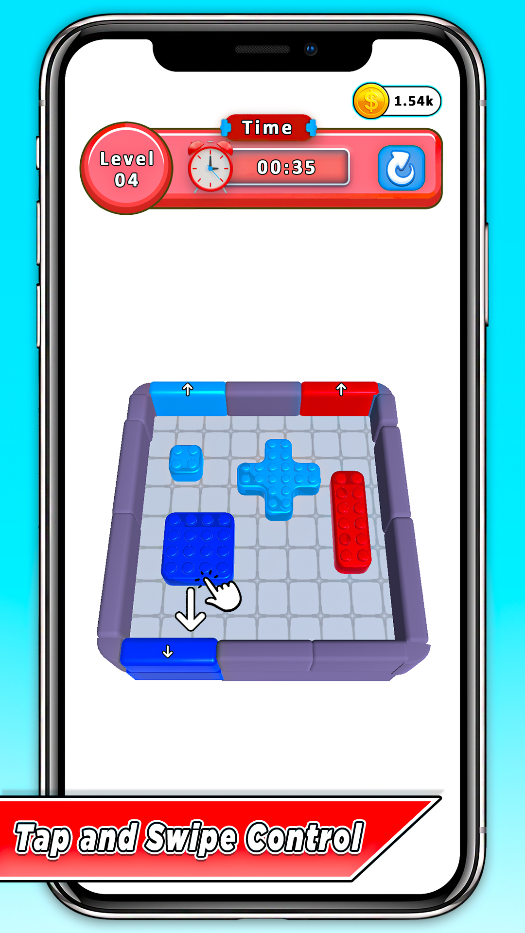 Match Blocks Fail Color Block Puzzle Jam: Escape & Match Blocks in Sorting Challenge ...