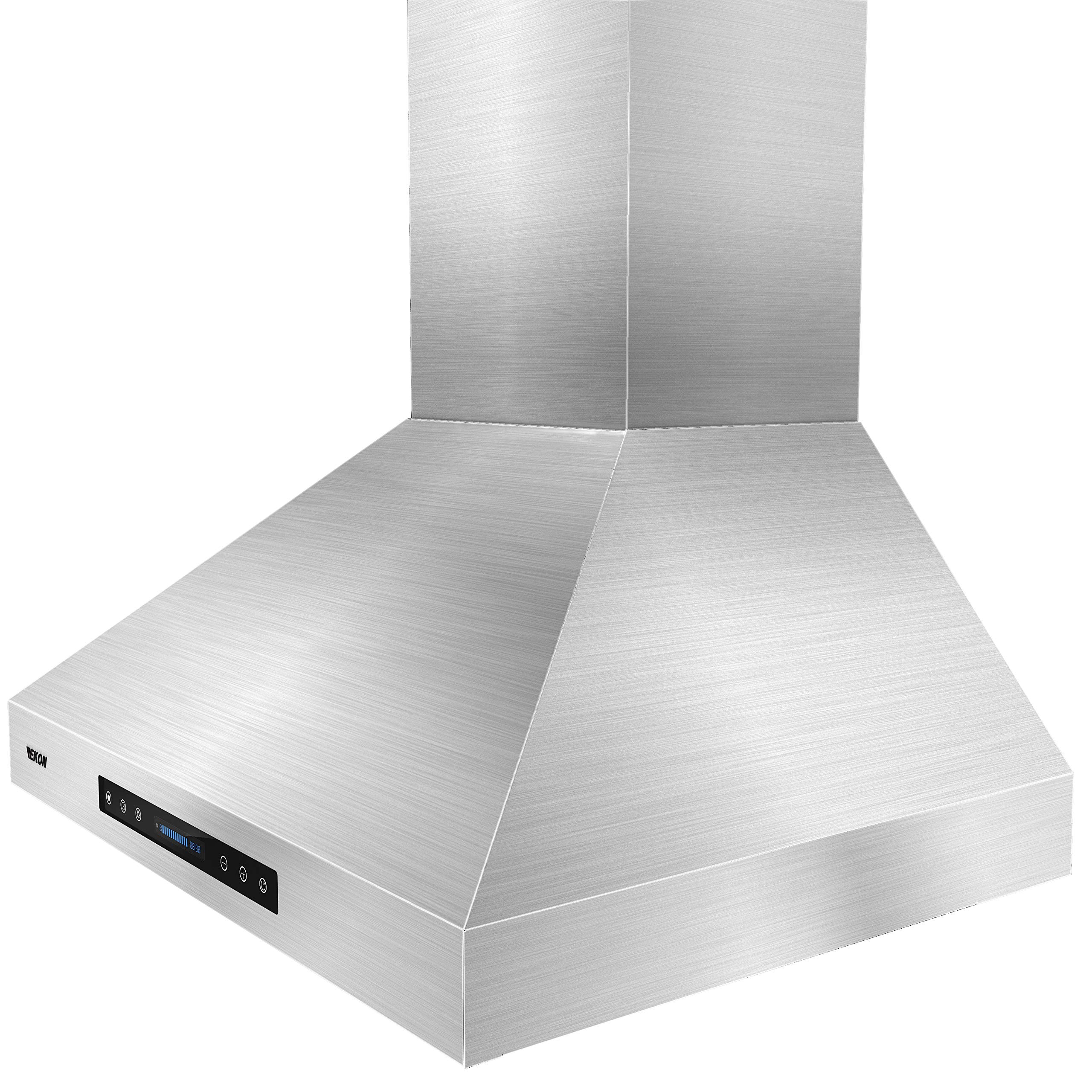 EKON KITCHEN EXPERT Range Hoods 30 In Wall Mount Range Hood Stainless