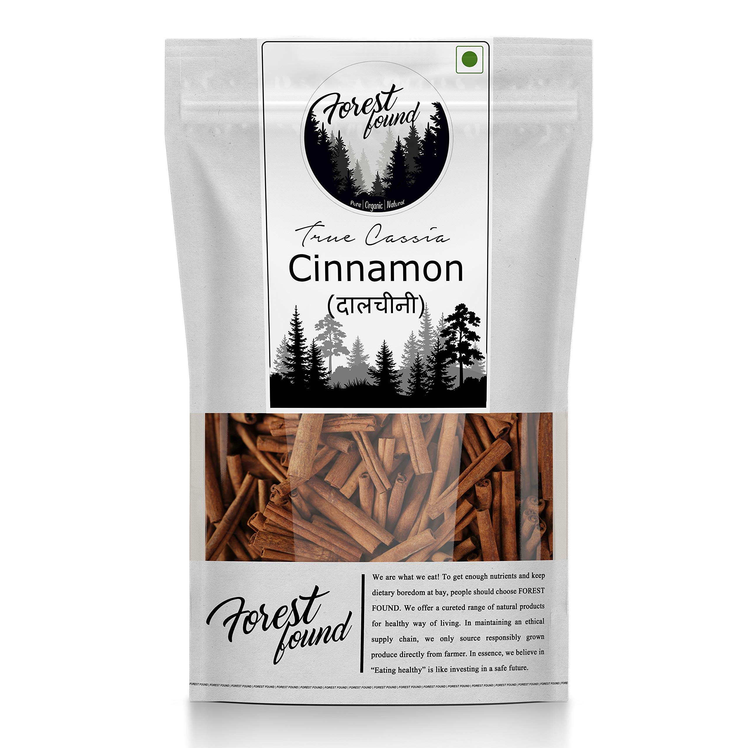 Forest Found Cinnamon Whole Spices Dalchini Sticks | Kerala Origin (250 gram) (B08KM5Z3L1) Amazon Price History, Amazon Price Tracker