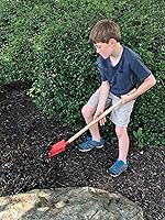 Vista 9 de Tierra Garden RP40150 - Azada infantil de 31 pulgadas, color rojo