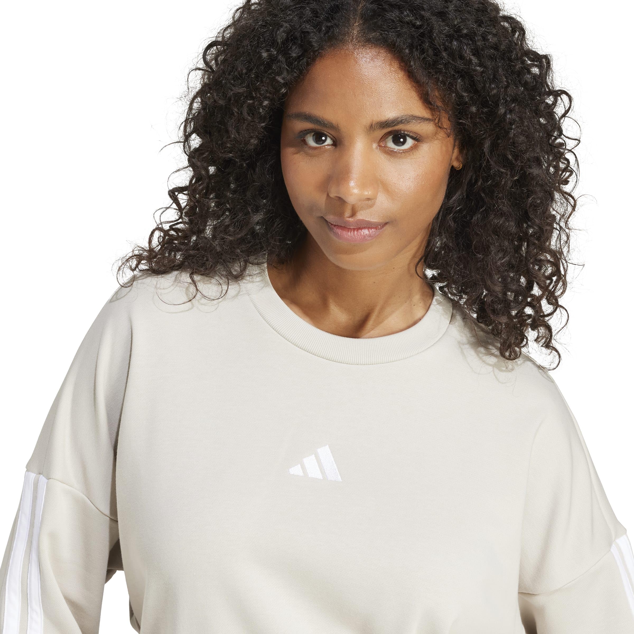 adidas Femme Essentials 3-Stripes French Terry Sweatshirt