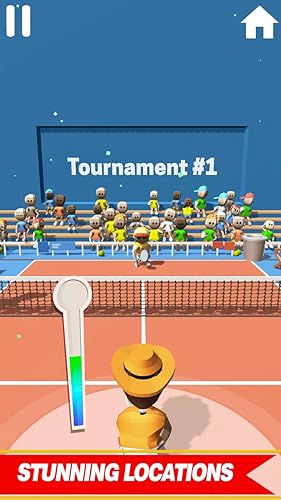 Mini Tennis Super Star Clash - Badminton Game For Kids