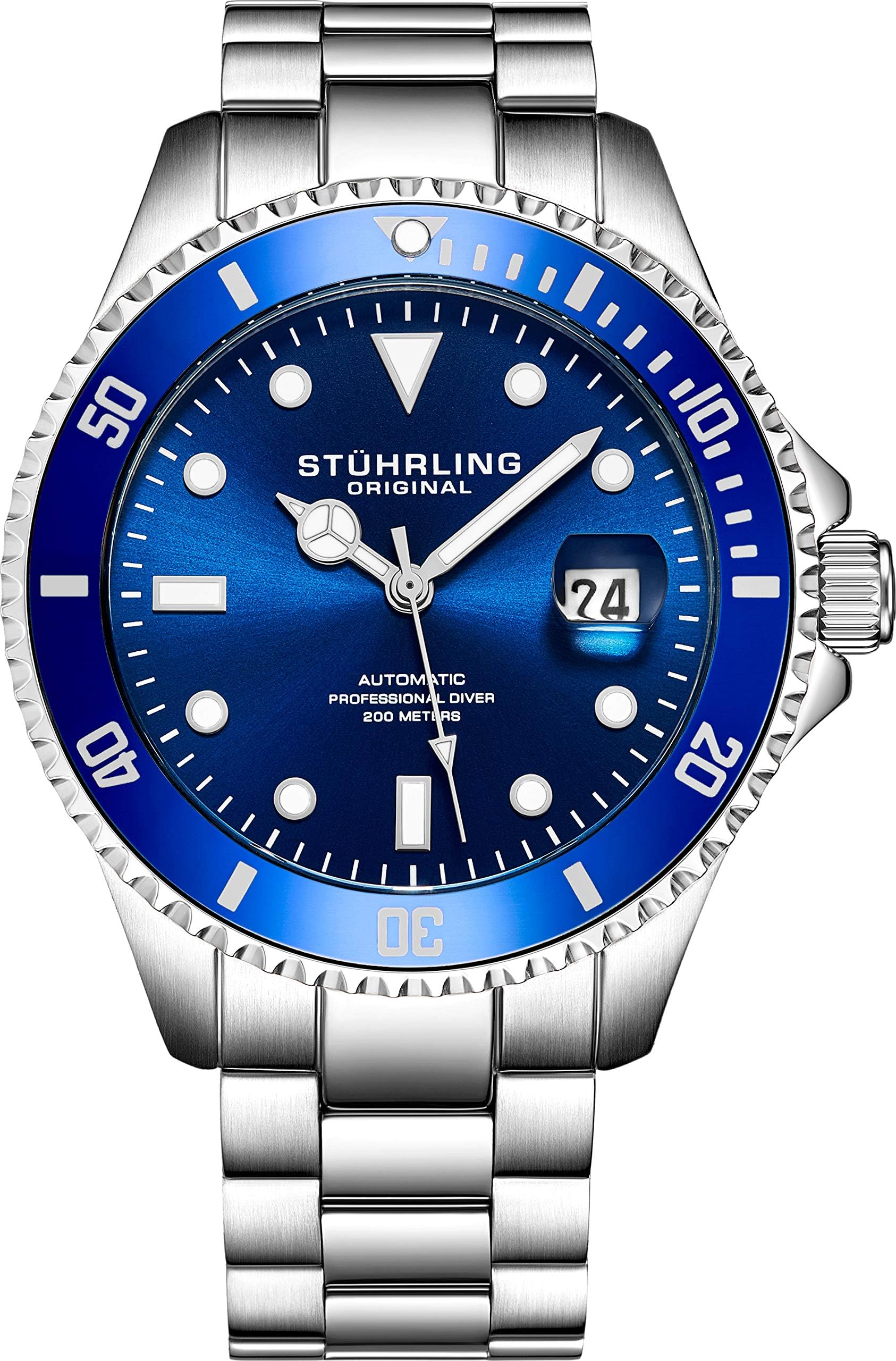 Stührling Orologio subacqueo da uomo Original con movimento automatico Stührling Orologio subacqueo da uomo Original con movimento automatico