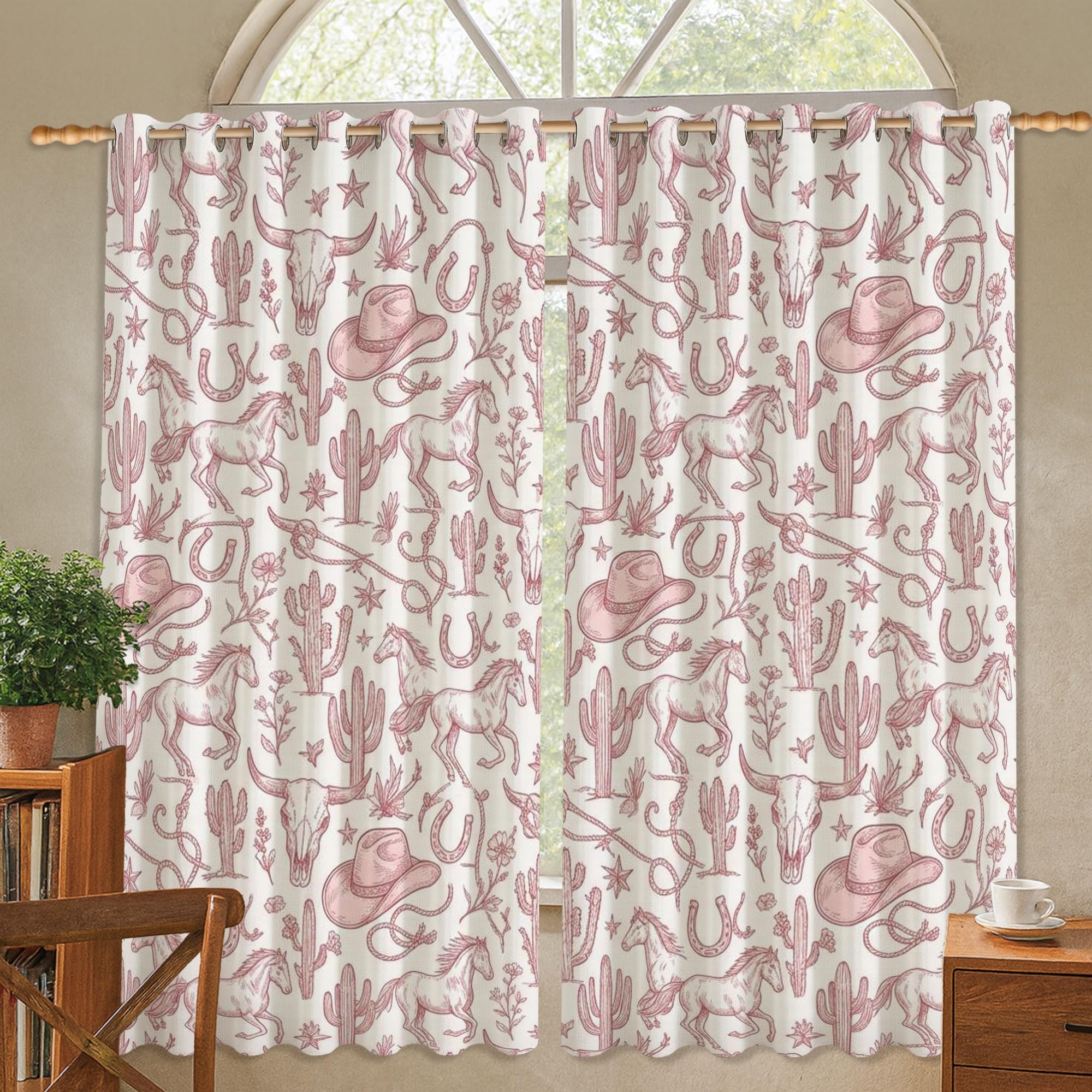 Rideaux occultants en tissu infroissable de haute densité pour salon et chambre