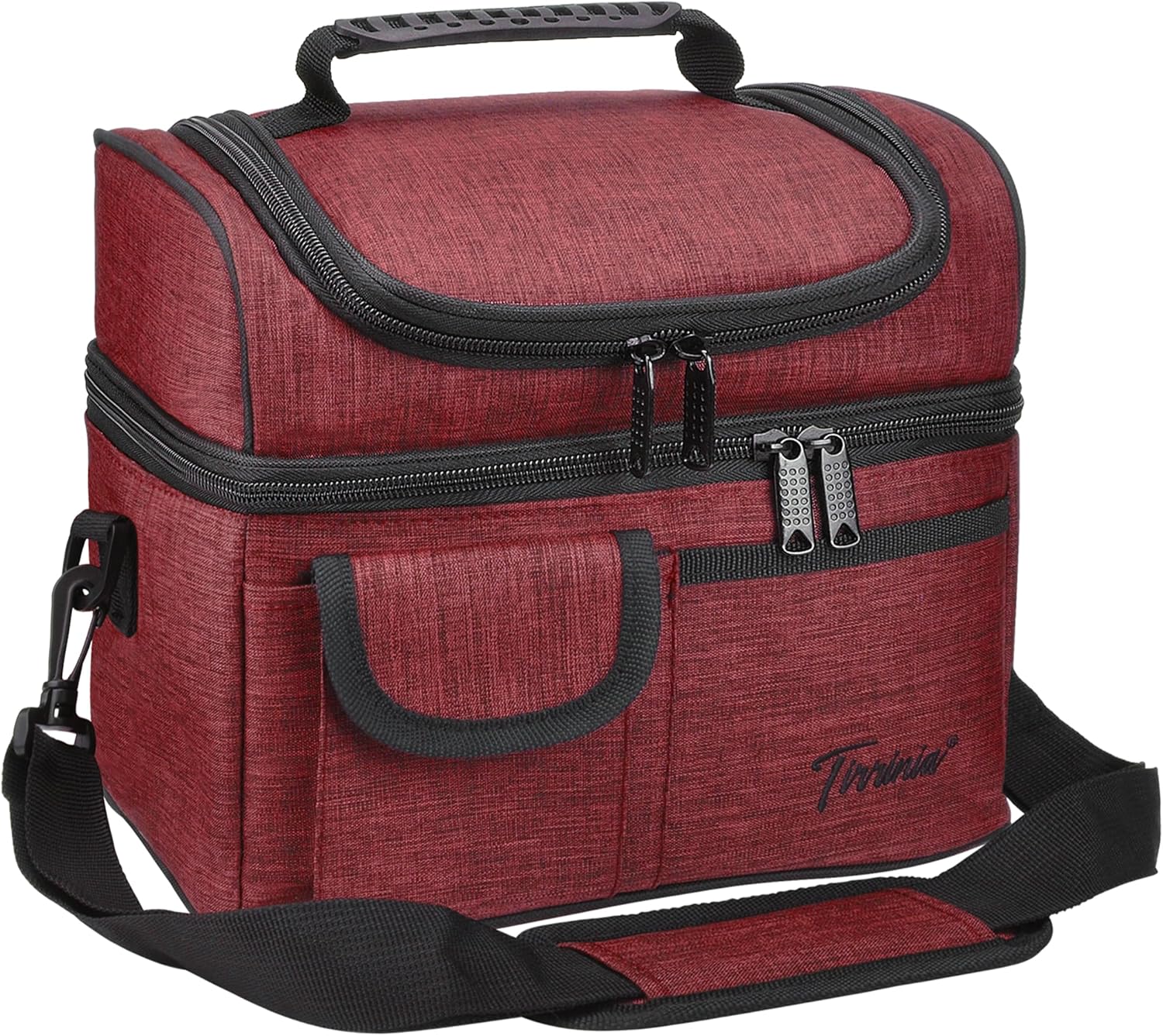 Tirrinia 2 Compartment Lunch Bag Cooler for Men