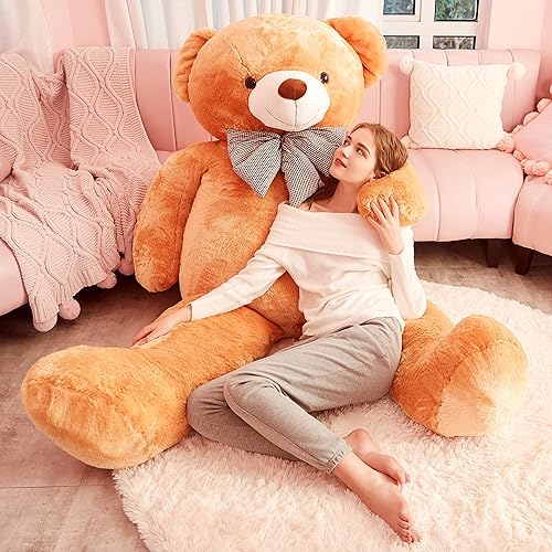 Miniatura 5 de IKASA Oso de peluche gigante (marrón, 70 pulgadas)