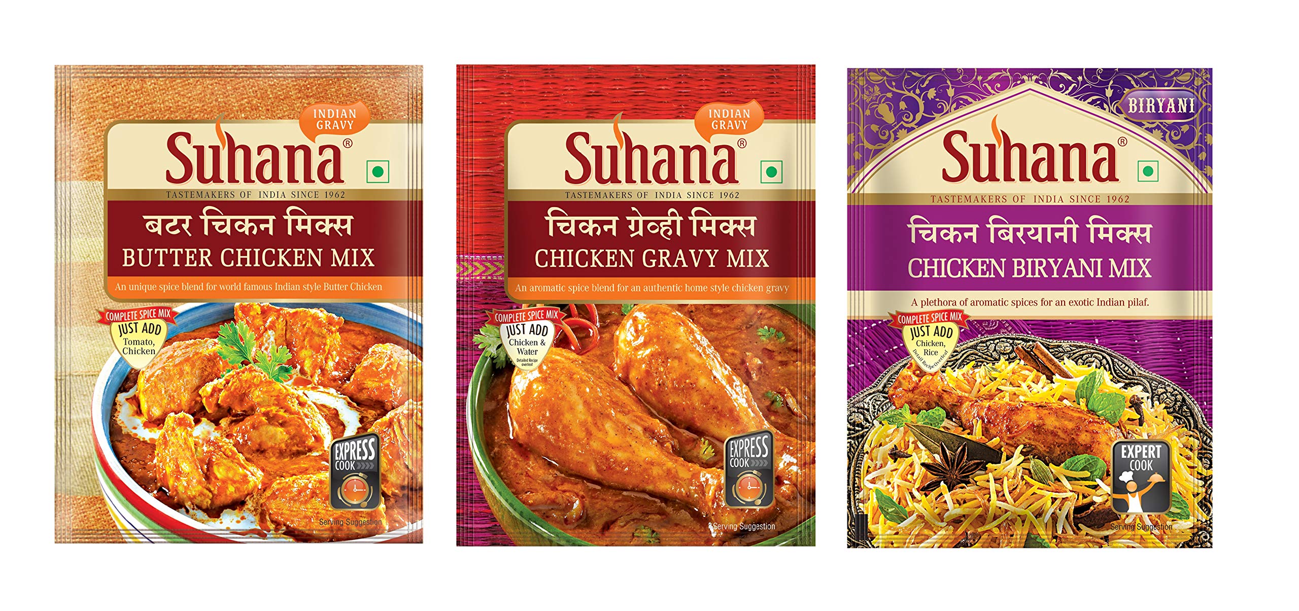 See full amazon price history chart for Suhana Combo of 6 (Butter Chicken - 2 + Chicken Gravy Mix - 2 + Chicken Biryani Mix - 2) Easy to Cook | Spice Mix Suhana Combo of 6 (Butter Chicken - 2 + Chicken Gravy Mix - 2 + Chicken Biryani Mix - 2) Easy to Cook | Spice Mix (B08KQFP2XH) Amazon Price History, Amazon Price Tracker