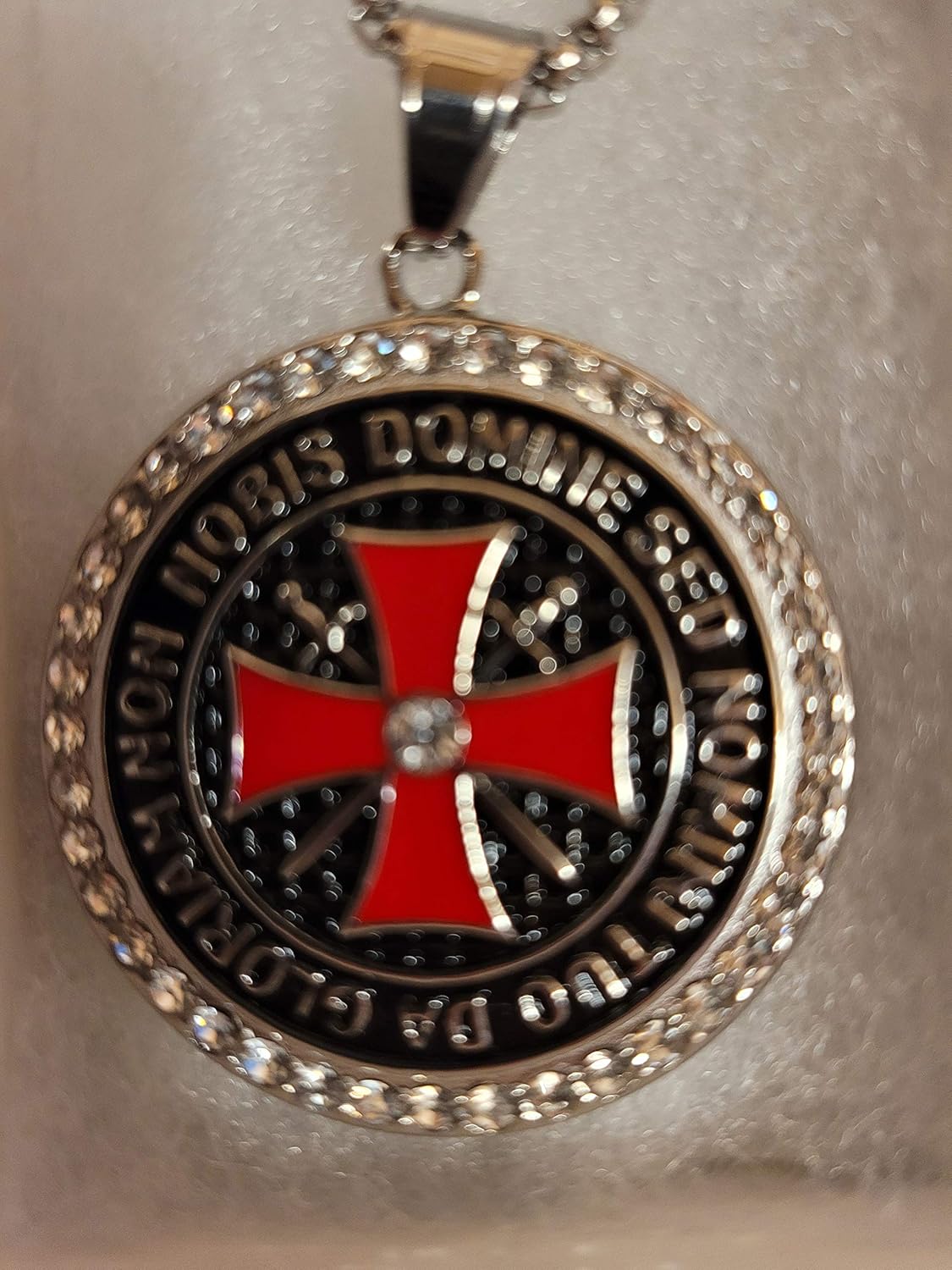Knights Templar Necklace Medallion