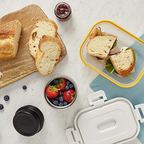 Miniatura 5 de Zoku - Neat Stack - Juego de 4 paquetes refrigerantes para congelador - Mantiene la comida súper fresca - Apto para congelador