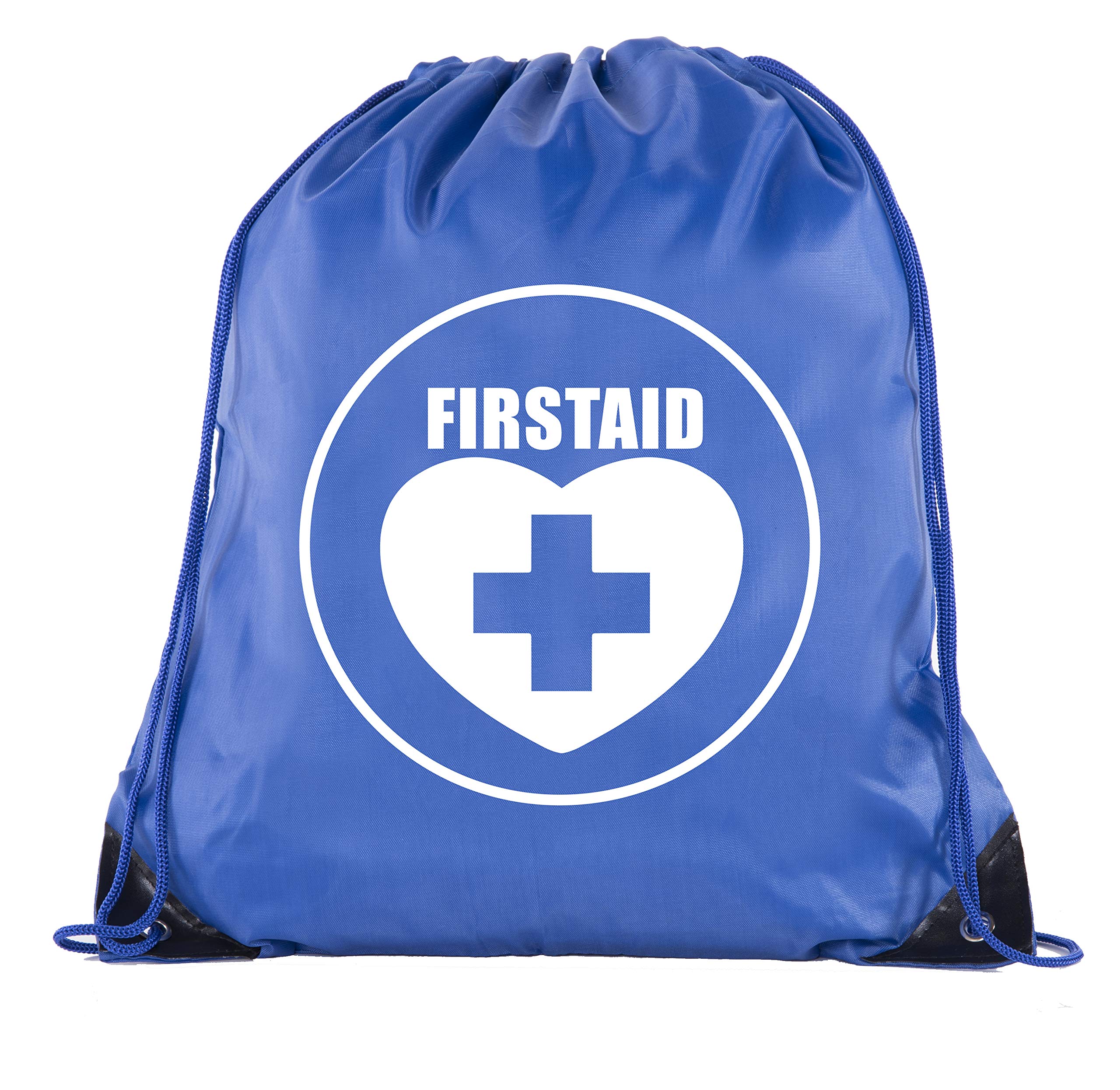 Mato &amp; Hash First Aid Backpack Drawstring Medical Bag for Emergencies or Epi Pen &amp; Medicine - Royal CA2500FirstAid S2