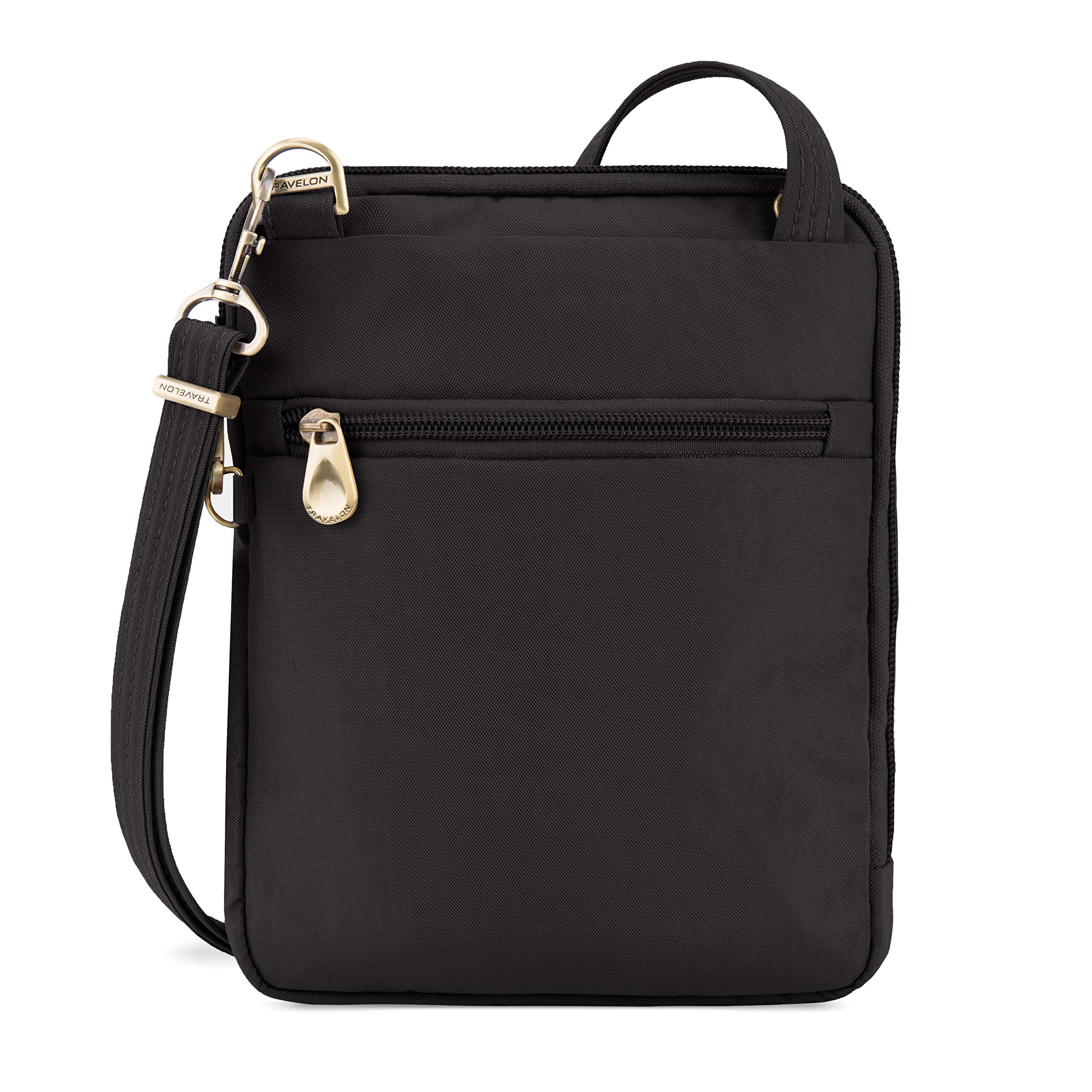 Bolsa antirrobo Signature acolchada delgada, color negro, Negro -, Antiguo, tradicional 5